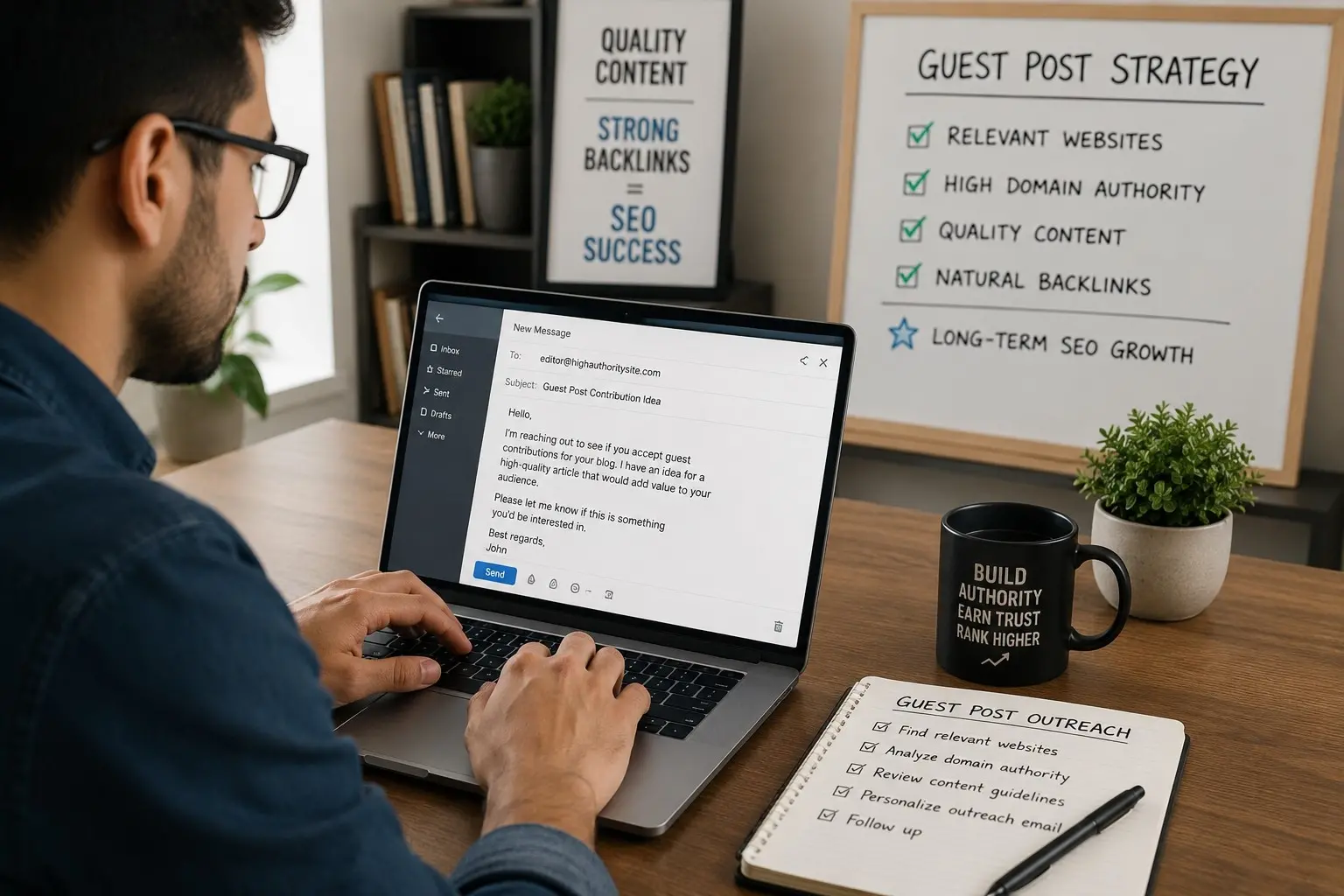Building a White-Hat Link Profile Using Guest Posts Alone