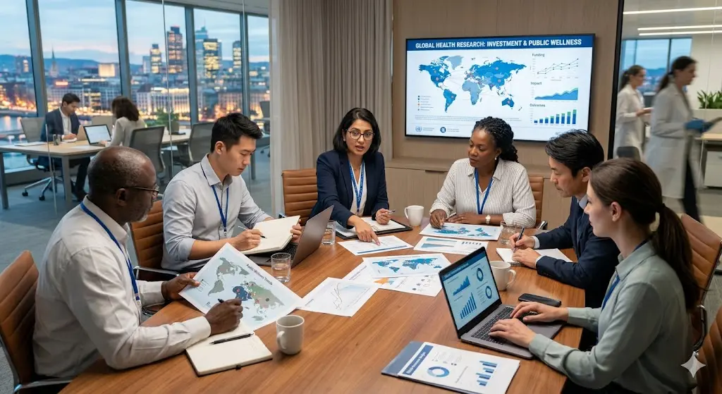 Global Health Research on Investment Strategies and Public Wellness
