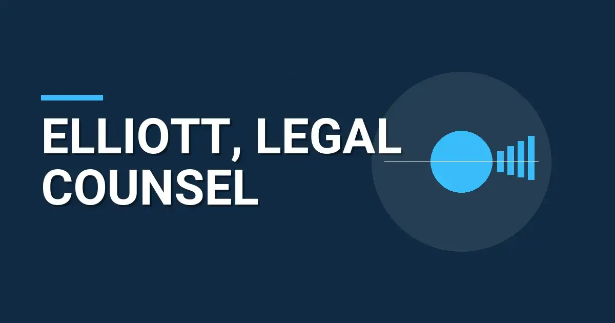 Elliott, Legal Counsel