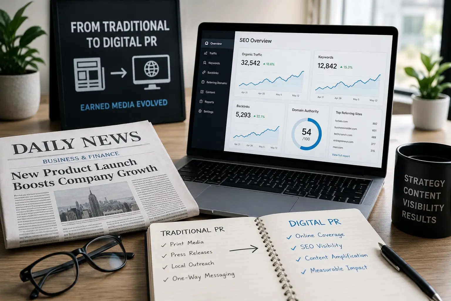 What Is Digital PR and How Is It Different from Traditional PR?